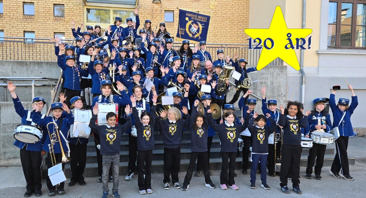 VI ER 120 ÅR I ÅR